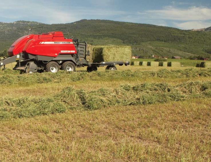 Пресс-подборщик крупногабаритный и пресс высокого давления Massey Ferguson MF 2190 TC 49950