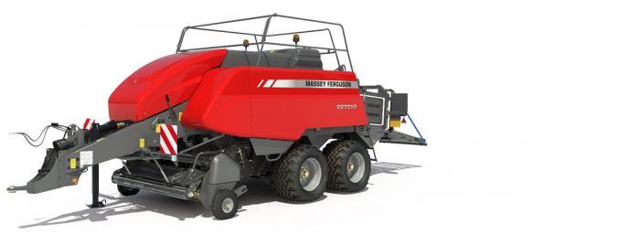 Пресс-подборщик крупногабаритный и пресс высокого давления Massey Ferguson MF 2270XDTP 85850