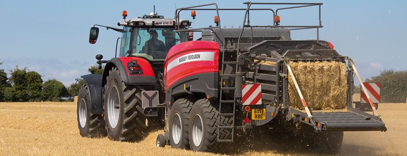 Пресс-подборщик крупногабаритный и пресс высокого давления Massey Ferguson MF 2370UHDTC 49964