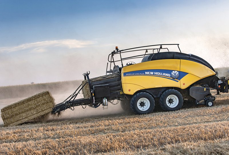 Пресс-подборщик крупногабаритный и пресс высокого давления New Holland BB 870 PC Plus 45516