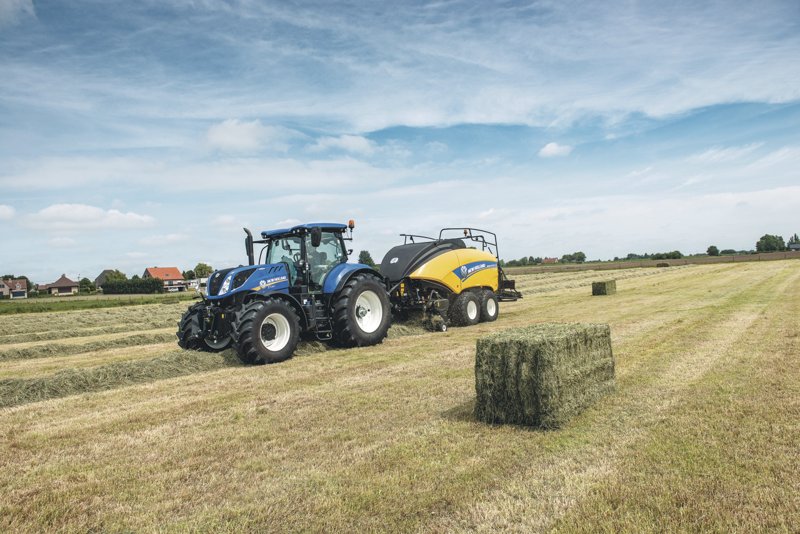 Пресс-подборщик крупногабаритный и пресс высокого давления New Holland BB 890 RC Plus 45501