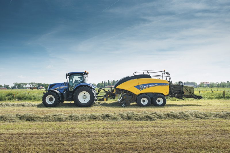 Пресс-подборщик крупногабаритный и пресс высокого давления New Holland BB 890 RC Plus 45502