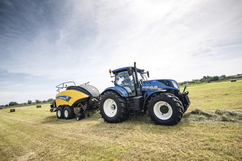 Пресс-подборщик крупногабаритный и пресс высокого давления New Holland BB 890 PC Plus 45493