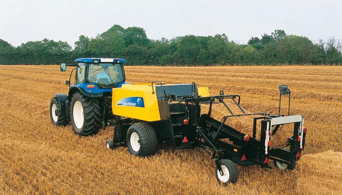 Пресс-подборщик крупногабаритный и пресс высокого давления New Holland BB 9040 S 81842