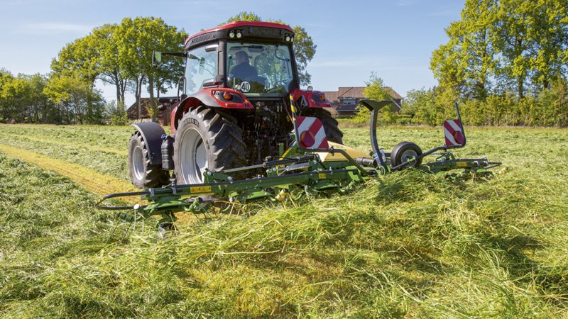 Роторная ворошилка-вспушиватель Krone Vendro 560 82216