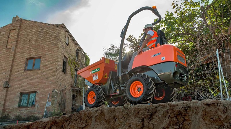 Самосвалы с опрокидыванием кузова вперед Ausa D 100 AHA 37050