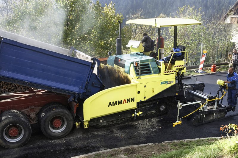 Гусеничные асфальтоукладчики Ammann AFT 500-2 4873