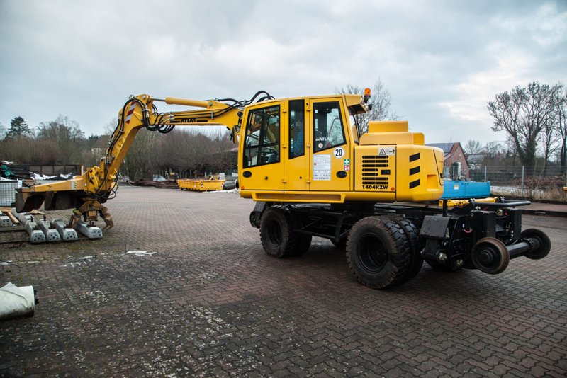 Мобильные экскаваторы Atlas 1404 ZW 4219