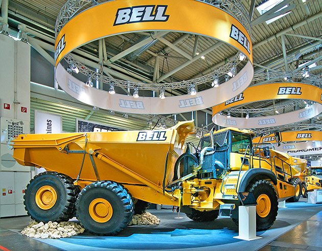 Сочлененные самосвалы Bell B45E 7953