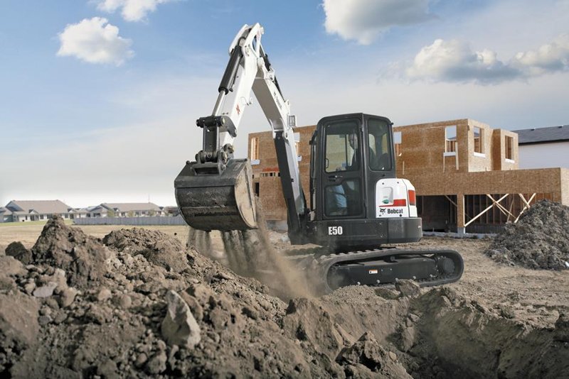 Мини-экскаваторы Bobcat E50 8807