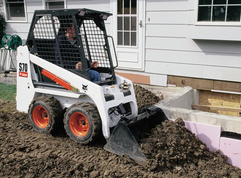 Компактные погрузчики Bobcat S70 12345