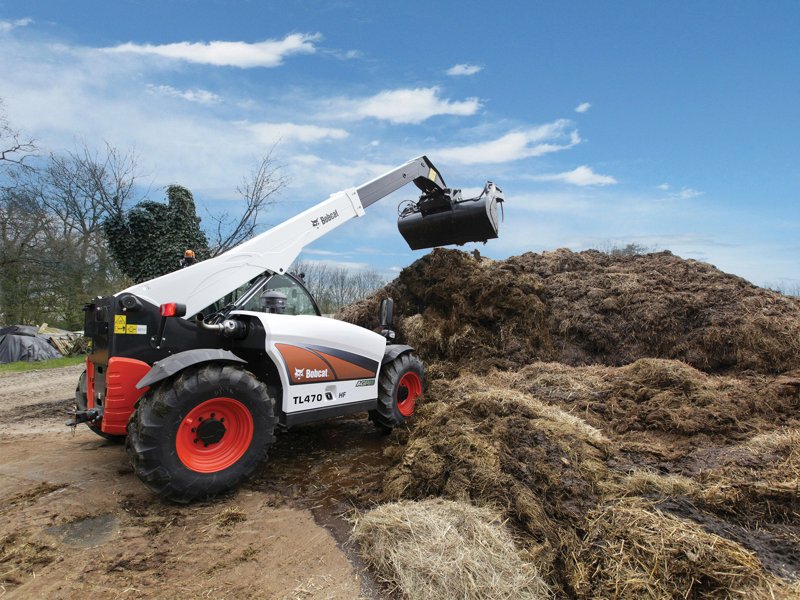 Телескопические погрузчики неподвижные Bobcat TL470HF Agri 21821