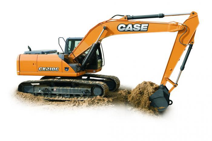 Гусеничные экскаваторы Case CX 210 C 5350