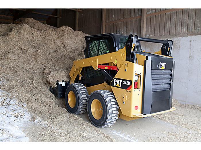 Компактные погрузчики Caterpillar 242D 12098
