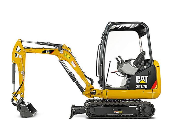 Мини-экскаваторы Caterpillar 301.7D 3975