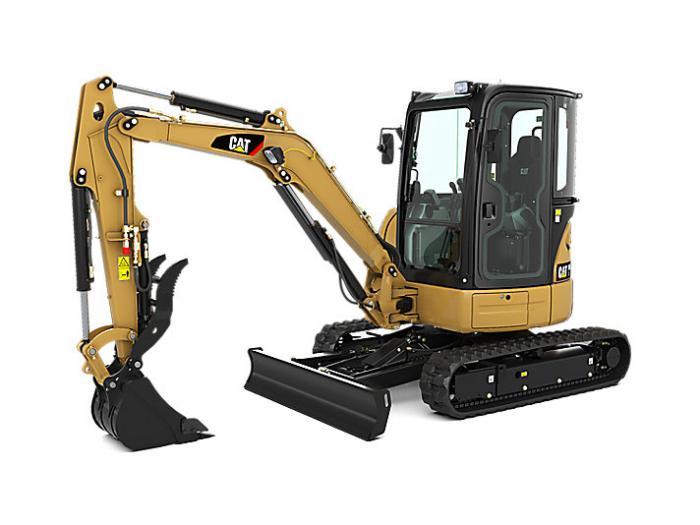 Мини-экскаваторы Caterpillar 303.5E CR 3977