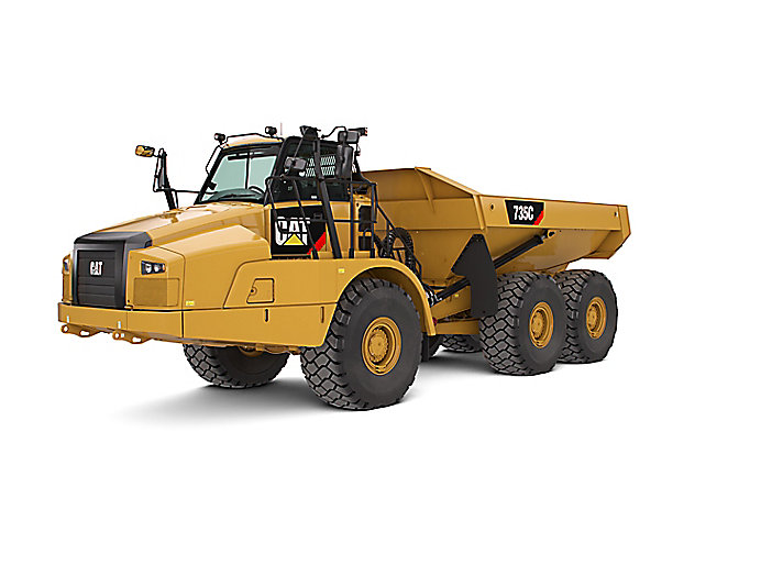 Сочлененные самосвалы Caterpillar 735C 4451