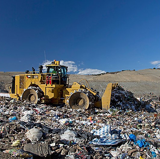 Трамбовщики мусора Caterpillar 836K 4528