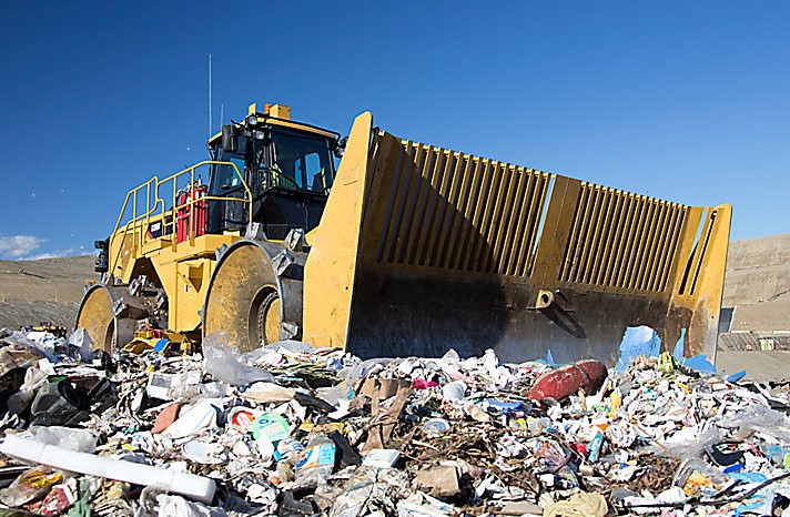 Трамбовщики мусора Caterpillar 836K 4530