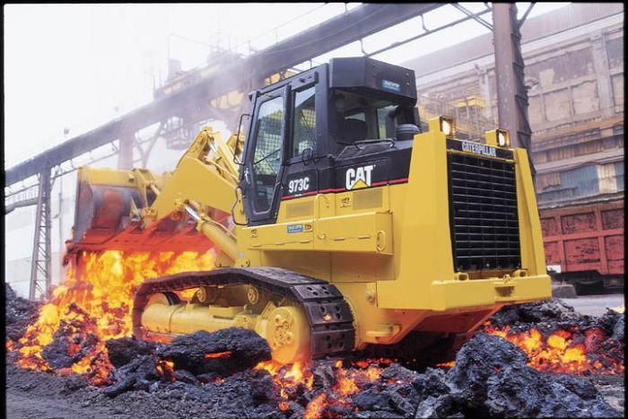 Гусеничные погрузчики Caterpillar 973C 3328