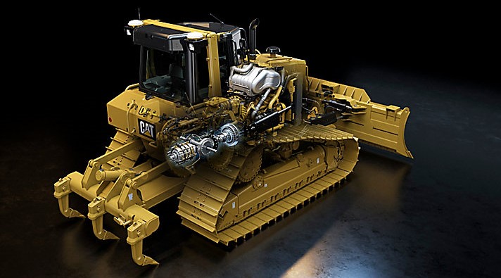 Бульдозеры Caterpillar D6N LGP 3034