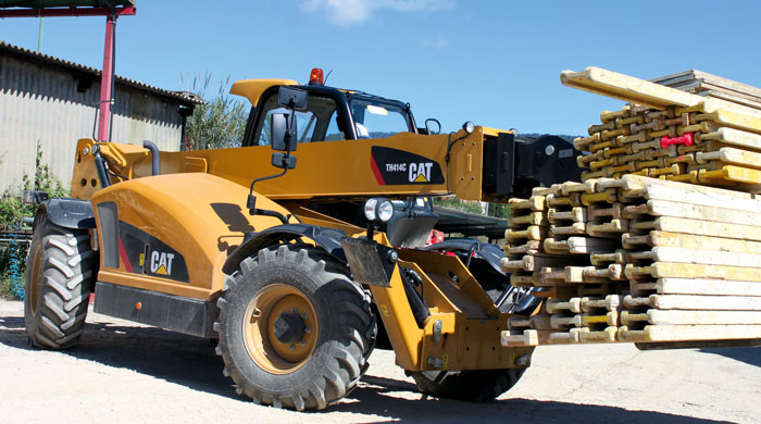 Телескопические погрузчики неподвижные Caterpillar TH414C 21840