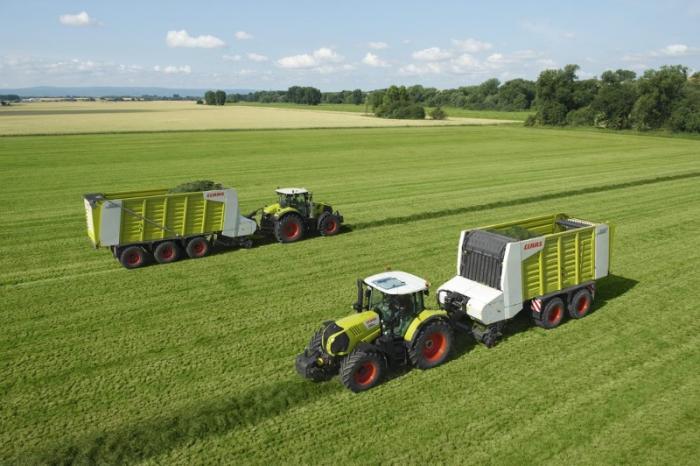 Тракторы с 4-х осевым Claas Arion 550 18688