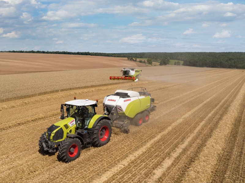 Тракторы с 4-х осевым Claas Axion 850 18684