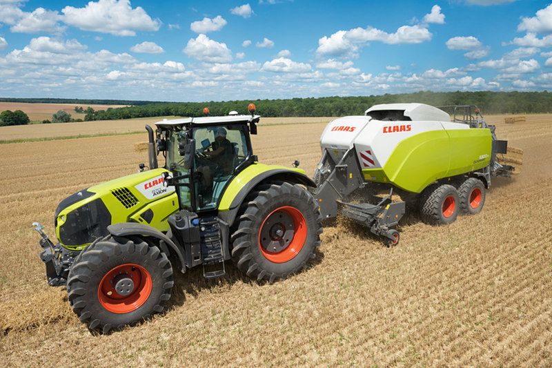 Тракторы с 4-х осевым Claas Axion 850 18685
