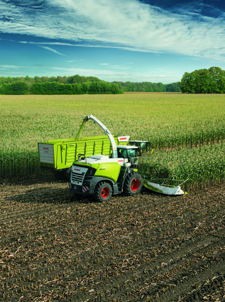Полевой измельчитель c полным приводом Claas Jaguar 980 14266