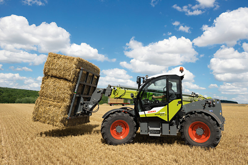 Телескопические погрузчики неподвижные Claas Scorpion 756 22042