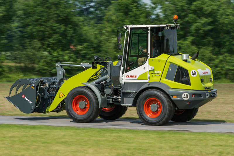 Мини фронтальный погрузчик Claas Torion 956 Sinus 13724