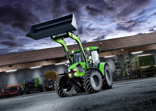 Тракторы с 4-х осевым DEUTZ-FAHR 5125 18222