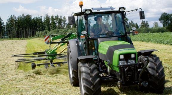 Тракторы с 4-х осевым DEUTZ-FAHR Agroplus 315 Ecoline DT 18241