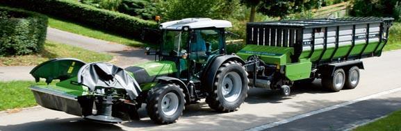 Тракторы с 4-х осевым DEUTZ-FAHR Agroplus 315 Ecoline DT 18242