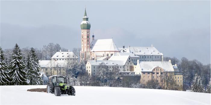 Тракторы с 4-х осевым DEUTZ-FAHR Agroplus 315 Ecoline DT 18245