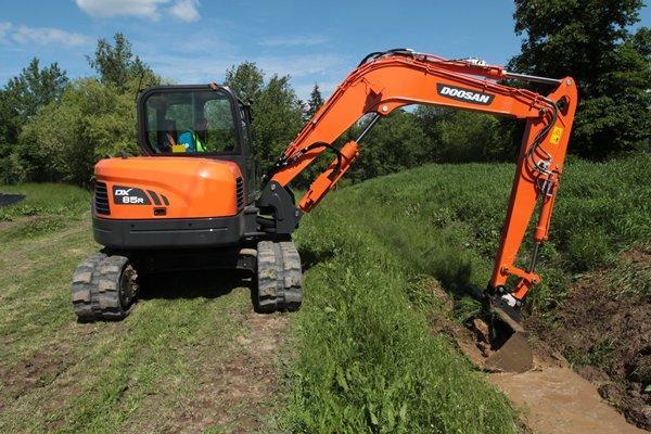 Гусеничные экскаваторы Doosan DX 85 R 3 5218