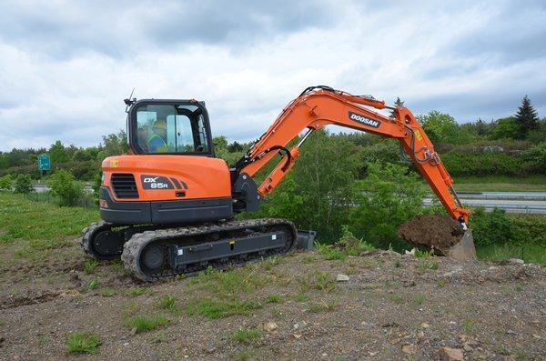 Гусеничные экскаваторы Doosan DX 85 R 3 5219