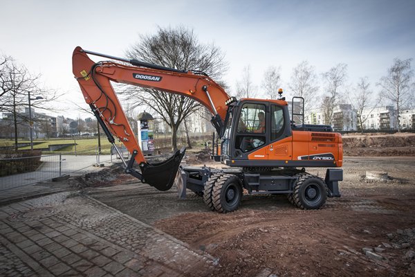 Мобильные экскаваторы Doosan DX190W-5 8266