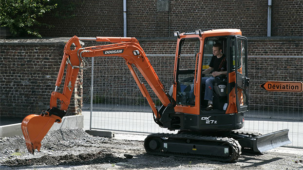 Мини-экскаваторы Doosan DX27Z 8903