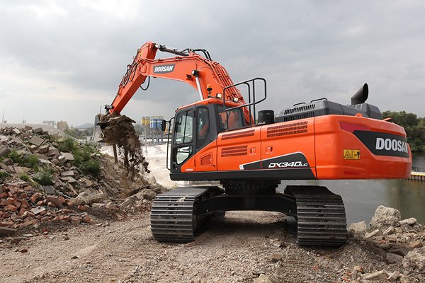 Гусеничные экскаваторы Doosan DX340LC-5 5192