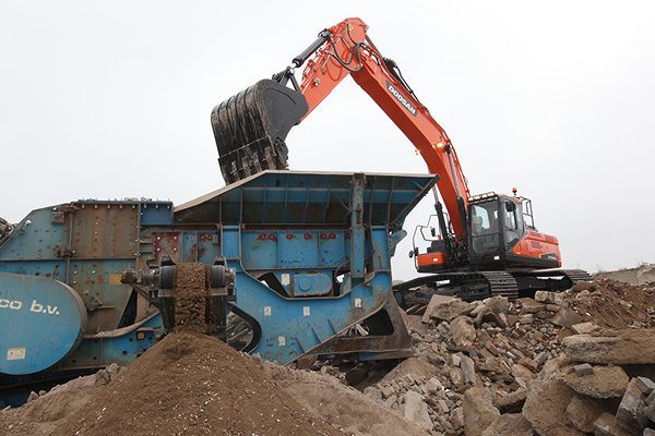 Гусеничные экскаваторы Doosan DX340LC-5 5193