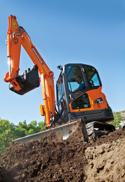 Гусеничные экскаваторы Doosan DX63-3 5223