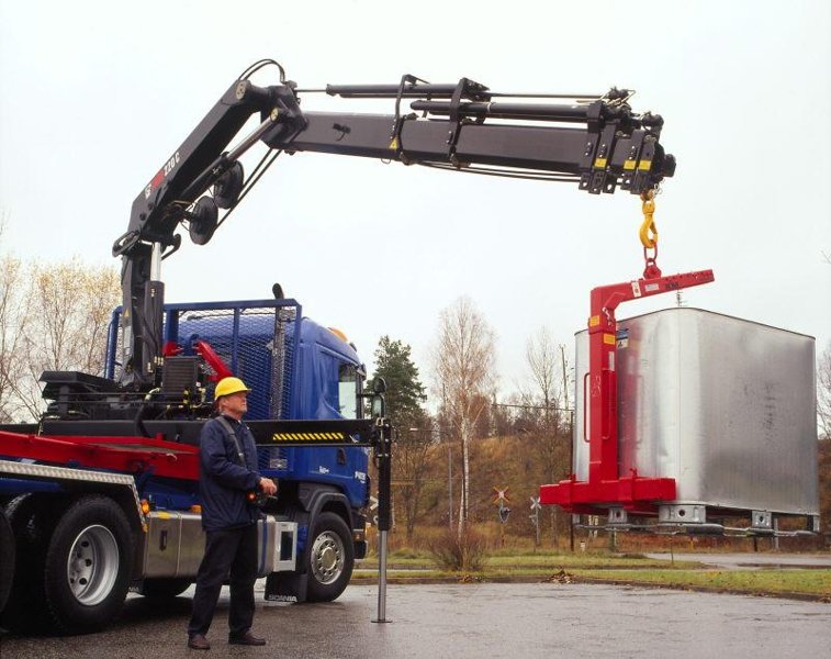 Гидравлические краны-манипуляторы Hiab 200 C-1 2125