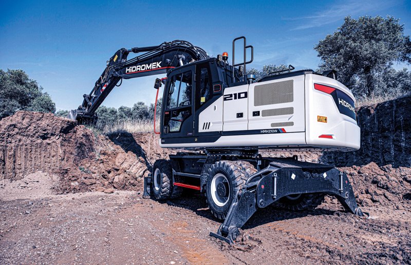 Мобильные экскаваторы Hidromek HMK 210 W 8392