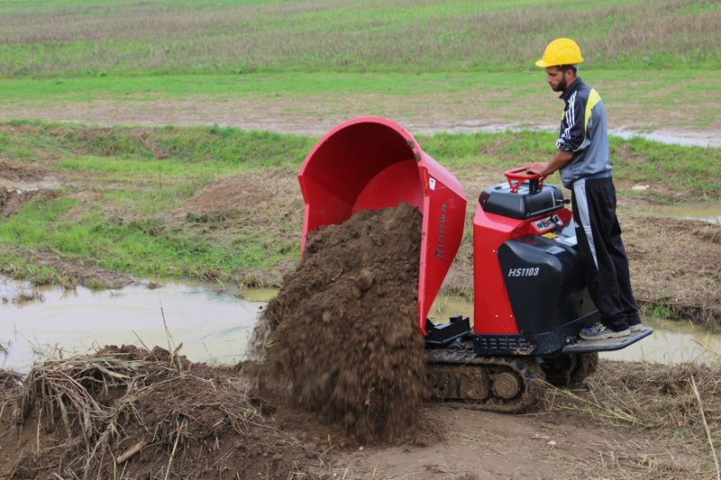 Самосвал на гусеничном ходу Hinowa HS1103 4095