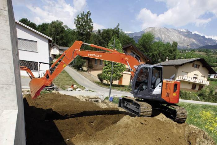 Гусеничные экскаваторы Hitachi ZX 135 US-5 3379