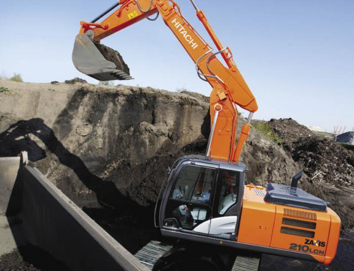 Гусеничные экскаваторы Hitachi ZX 210 LC-5 3374