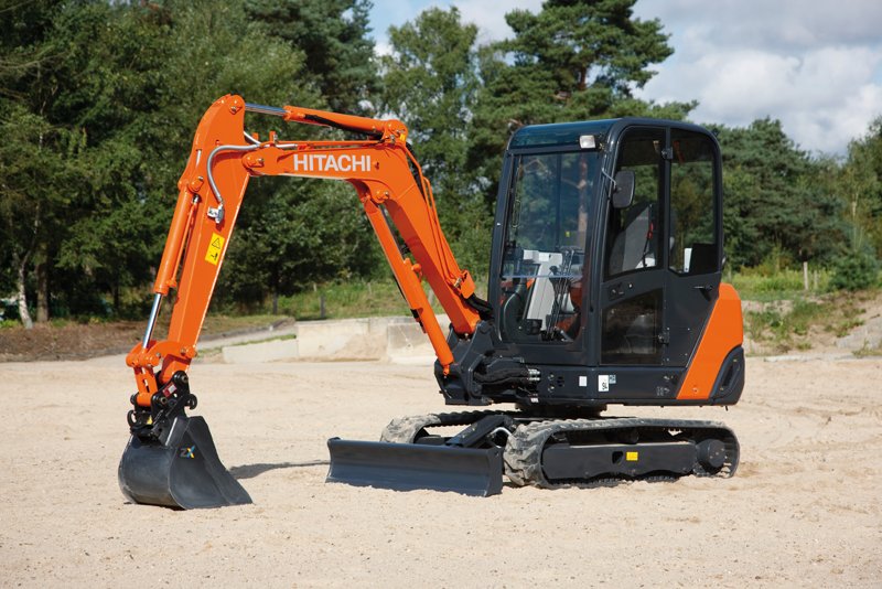 Мини-экскаваторы Hitachi ZX 27-3 8973