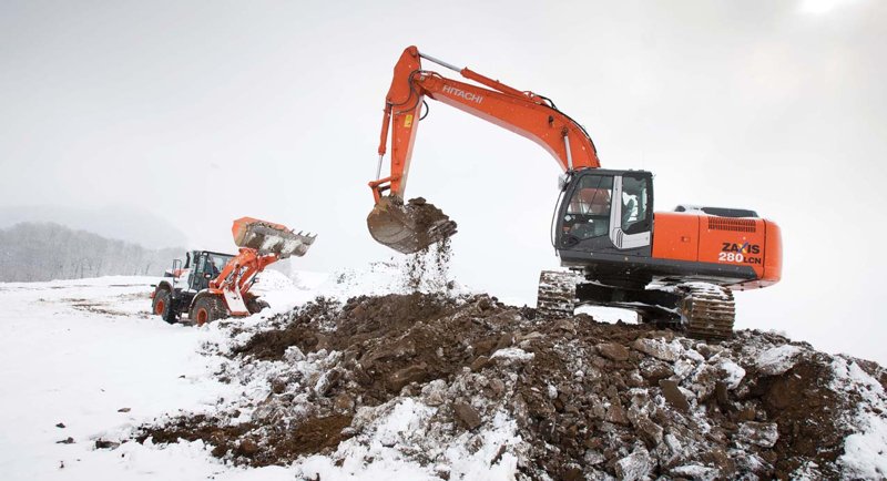 Гусеничные экскаваторы Hitachi ZX 280 LCN-3 3382